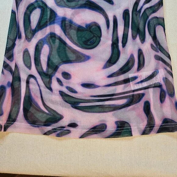 Adidas Women's Vibaop Sheer Tank Top - Size S - Picture 4 of 8